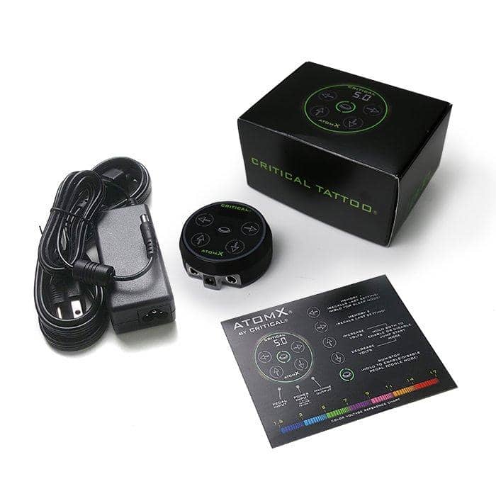Critical Tattoo - AtomX Power Supply - Power Supply & Accessory - Pro Smp Supplies Inc